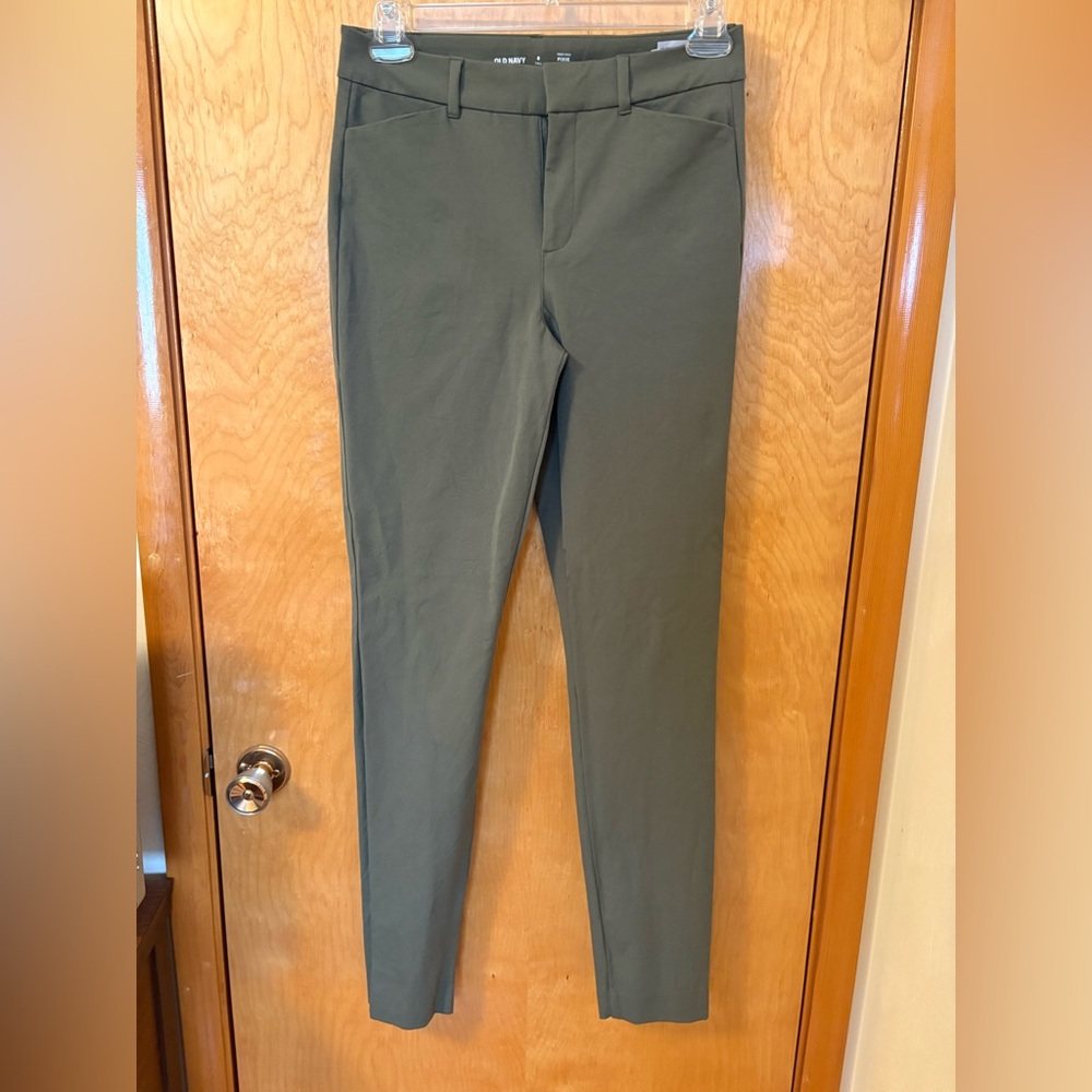 Womens Old Navy High Waist Pixie Pants size 8 Tall